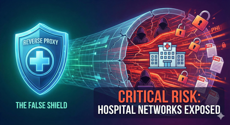The False Shield: Why Reverse Proxies Are a Critical Risk in Hospital Networks