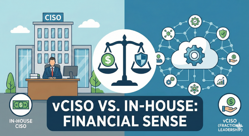 vCISO vs. In-House: When Does Fractional Security Leadership Make Financial Sense?